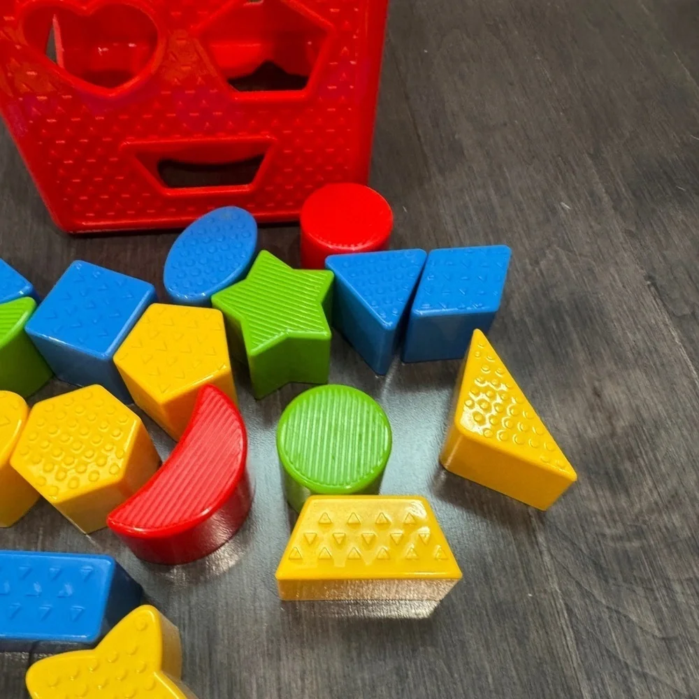 Colorful Shape Sorting Cube for Kids Infants Toddlers